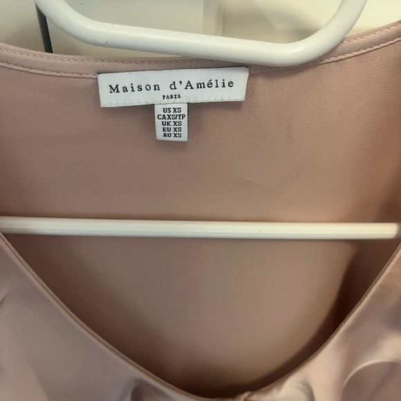 Pink Ruffle Blouse - Picture 2 of 2